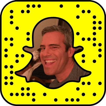 Andy Cohen Snapchat username