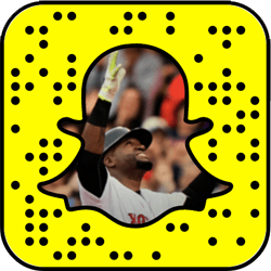 Boston Red Sox Snapchat username