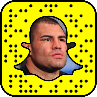 Cain Velasquez Snapchat username