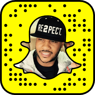 Carmelo Anthony Snapchat username
