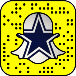 Dallas Cowboys Snapchat username