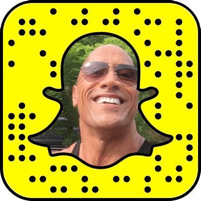 Dwayne Johnson Snapchat username