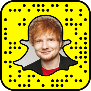 Ed Sheeran snapchat