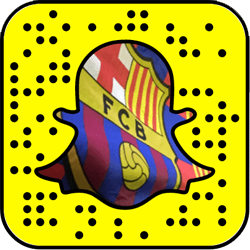 FC Barcelona Snapchat username
