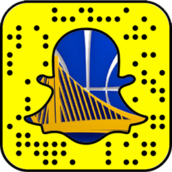 Golden State Warriors Snapchat username