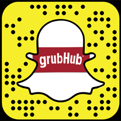Grubhub Snapchat username
