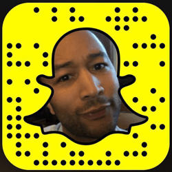 John Legend Snapchat username
