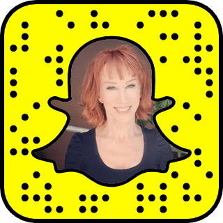 Kathy Griffin Snapchat username