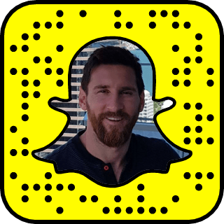 Lionel Messi Snapchat username