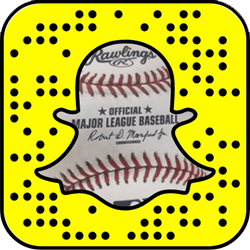 Major League Baseball Snapchat username