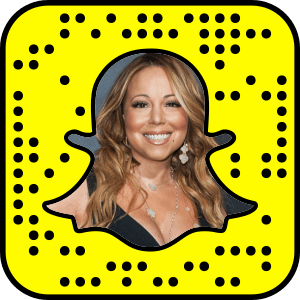 Mariah Carey snapchat