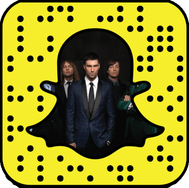Maroon 5 Snapchat username