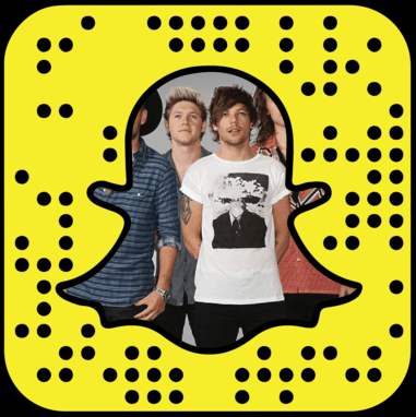 One Direction Snapchat username