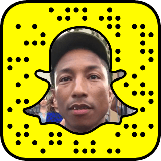 Pharrell Williams snapchat
