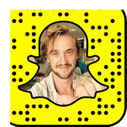 Tom Felton Snapchat username
