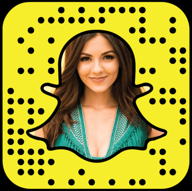 Victoria Justice Snapchat username